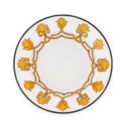 Pinto Paris Jaipur Soup Plate - Yellow